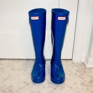 BRAND NEW without box HUNTER GLOSSY rain boots